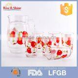 2016 Newly Handcrafted Glass Mug With Handle Tea Cup Set thumbnail-2
