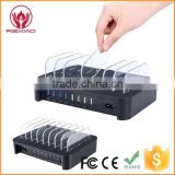 10A Black desktop charges Phone Charger Dock