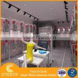 Hot Sale Retail Store Man's Clothes Showcase,showcase Shelf for Clothing Display Stand,metal Rack