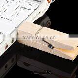 Wholesale 16gb Clip USB Stick Wood With Case thumbnail-4