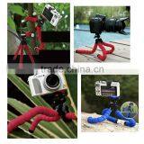 Red Soft &Flexible Tripod Stand for Digital Camera Video Camcorder thumbnail-1