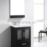 Black Solid Wood Bathroom Vanity X070