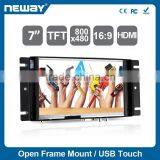 7 Inch TFT LCD Monitor, TV Wall, Open Frame LCD Monitor thumbnail-3