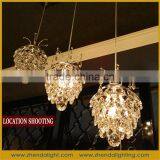 China A level wholesale home lighting crystal pendant lamps led