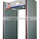 6 Zone , 4.3 Inch LCD Dispaly Walk Through Gate Metal Detector for Hotel , Bank thumbnail-1
