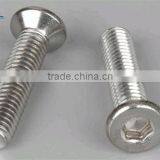 Hot Sale Countersunk Head Hex Machine Screw