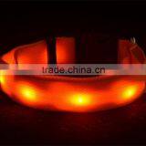 Pets Dog LED Light Blink Flash Night Safety Nylon Collar Waterproof thumbnail-4