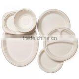 Disposable sugarcane bagasse tablewares