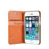 Real Leather Case for Apple Iphone 6 Flip Case, For Iphone 6 Case New Arrived 4.7 Inch Cover TPU+PC Material