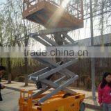 Self Propelled Scissor Lift Mini Aerial Work Platform thumbnail-1