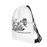 China Supplier Hot Sale Digital Print Smiling Cheap Custom Drawstring Bag thumbnail-5
