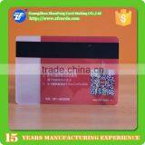 Hi-Co Magnetic Stripe Plastic Clear Card/ Transparent Business Matte Card thumbnail-2