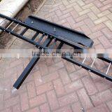 Heavy Duty Motorcycle Dirtbike Scooter Carrier Trailer Hitch Hauler Loading Ramp thumbnail-3