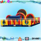 Commercial Inflatable Slide Obstacle Course for Sale Escape From Alcatraz Supplier's Choice