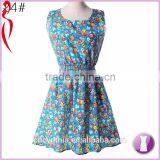 Sexy Lady Woolen Party Dress for Summer thumbnail-3