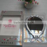 Single Side Foldable Portable Handheld Makeup Hollywood Mirror thumbnail-4