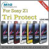 7 Colors LOVE MEI Powerful Mobile Phone Case for Sony Z1 , Shockproof Waterproof Rugged Gorilla