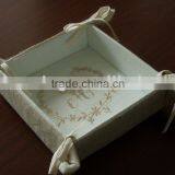 Embroidery Cotton Bread Box Bread Basket Baker Basket thumbnail-1