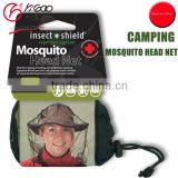 Hot sale outdoor camping mosquito head net for traveling and hiking