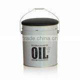 Custom Made Metal Fancy Stool Ottoman