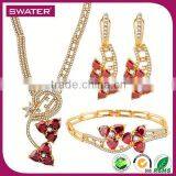 Innovative Products 2016 Red Gemstone 22K Gold Kundan Necklace Set thumbnail-1