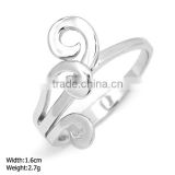 JZ-396 Wing Ring Plain Silver Ring 925 Sterling Silver Jewelry Wholesale