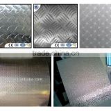 polished aluminium checker plate