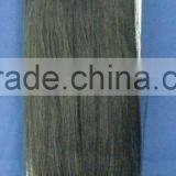 Hot sale 100% human hair extentions/ hair weft