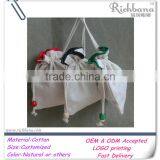 Cotton Fabrice Promotional Drawstring Bag Wholesale