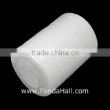 Organza Ribbon, White, 10mm wide, 50yards/roll, 10rolls/group(RS10mmY001)