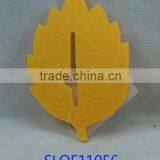 Leaf Shape Felt Coaster