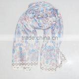 100% Polyester Fimo Pattern Fashion Scarf for Lady thumbnail-2