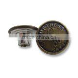 Custom Metal Shank Denim Buttons thumbnail-2