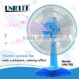 Desktop Table Fan With Aroma Diffuser AC Strong Air Flow Electrical Fan thumbnail-3