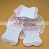 2016 Customzied Printing Beautiful Girls Hair Accessory Paper Packing Card