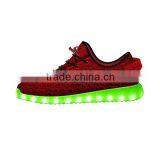 Knit Upper LED Shoes Fashion Light Weight LED Shoes USB Charge LED Shoes thumbnail-4