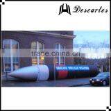 Custom 8m Inflatable Sky Missile/giant Inflatable Helium Aerostat for Advertising thumbnail-1