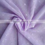 Warp Knit Lingerie Use Plaid Pattern Nylon Spandex Mesh Jacquard Fabric thumbnail-3