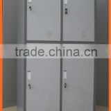 KFY-WR-08 4 Compartment Light Gray Metal Golf Lockers