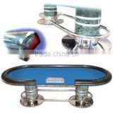 Deluxe 96 inch Holdem poker table with dealer position