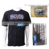 Promotional Customized Pure Cotton Compressed One Time T-shirt thumbnail-1