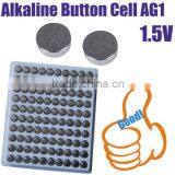 AG1 Alkaline Button Battery 1.5V Button Cell Alkaline Battery