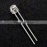 5mm Straw Hat Led,super Bright,90/120degree Viewing Angle,Water Clear,red,yellow,blue,green,warm White,warm Color Available