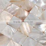 High Class Bathroom Design Triangle Seamless Mother of Pearl Sheet thumbnail-1