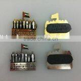 UAE National Day Lapel Pin; UAE Magnet Pin Badge; UAE 1971 Magnetic Pin; 43 UAE National Day Sheikh With Map Magnetic Badge