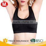 New Custom Hot Sexy Fashion Yoga Ladies Sublimation Printed Fitness Wear Women's Plain Sport Yoga Bra thumbnail-3