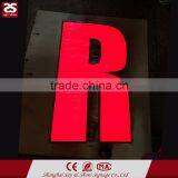 High Grade Baking Finish Illuminated 3D Letter Sign Galvanized Sheet LED Letters thumbnail-5
