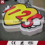 Outdoor Thermoforming Letter Sign Advtising Light Box