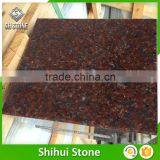 Custom Design Granite India Red Tear Drop Headstone thumbnail-3