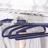 Blue Color Space Saving Non-slip Jacket Hangers thumbnail-1